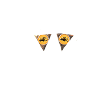 From The Heart Hallow Triangle Earring