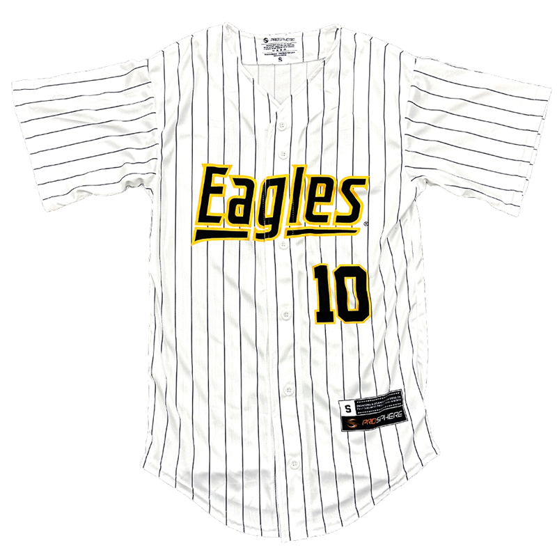 Eagles Black Baseball Jersey