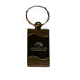 LXG Burgandy Engraved New Eagle Key Tag