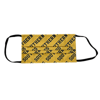 3-Layer Southern Miss Diagonal Facemask