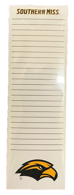 Southern Miss Things To Do Writing Pad