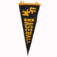 Collegiate Pacific Baseball Logo Wall Pennant