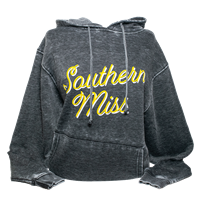 Southern Miss Retro Script Burnout Sweatshirt