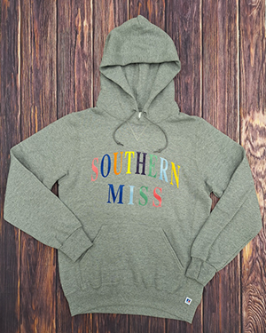 Russell Southern Miss Multicolor Hoodie