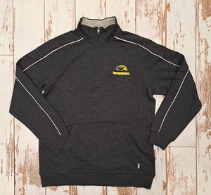 Boxercraft Eagle Head 1/4 Zip Sweatshirt with Front Pouch