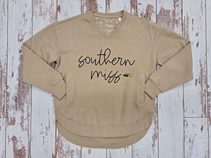 Royce Apparel Southern Miss Eagle Head High Low Sweatshirt