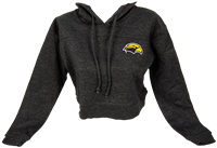 Boxercraft Golden Eagle Head Cropped Fleece Hoodie