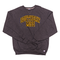 Russel Crew Fleece Embroidered Sweatshirt