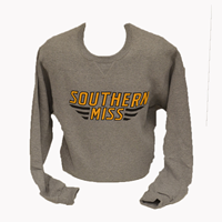 Russell Southern Miss Helmet Crew Sweatshirt