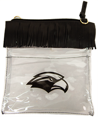 Desden Golden Eagle Clear Crossbody Purse