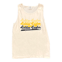 Image One Triple Script Golden Eagles Tanktop