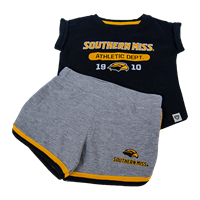 Southern Miss Athletic Dept. Short Sleeve Tee and Shorts Set