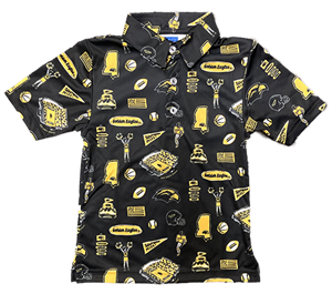 Vive La Fete USM Logos All Over Short Sleeve Polo