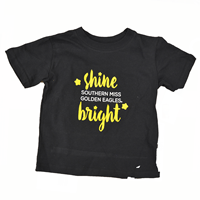 Toddler Southern Miss "Shine Bright" Tee