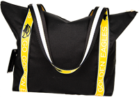 Desden Sophie Straps Go Golden Eagles Zip Tote