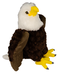 Wild Republic Cuddlekins Bald Eagle Plush Toy