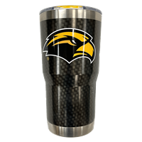 20oz Carbon Fiber Eagle Head Travel Tumbler