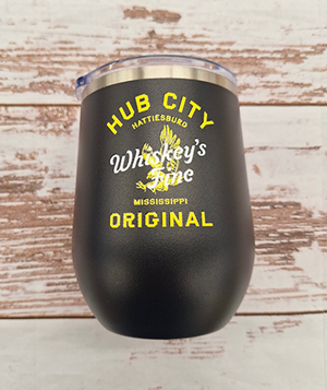 Jenkins 12 oz Hub City Whiskey's Fine Travel Tumbler
