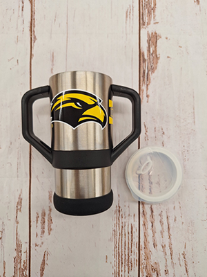 Gametime Sidekicks Eagle Head Stripes Sippy Cup Tumbler