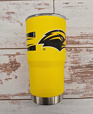 Gametime Sidekicks 20 oz Eagle Head and Stripes Tumbler with Lid