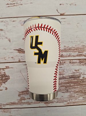 Gametime Sidekicks USM Stacked Baseball Tumbler