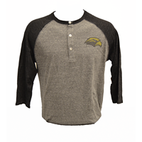 Blue 84 3 Quarter Sleeve Henley Tee