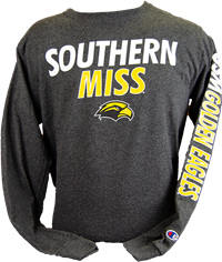 Champion Southern Miss USM Golden Eagles Long Sleeve Tee