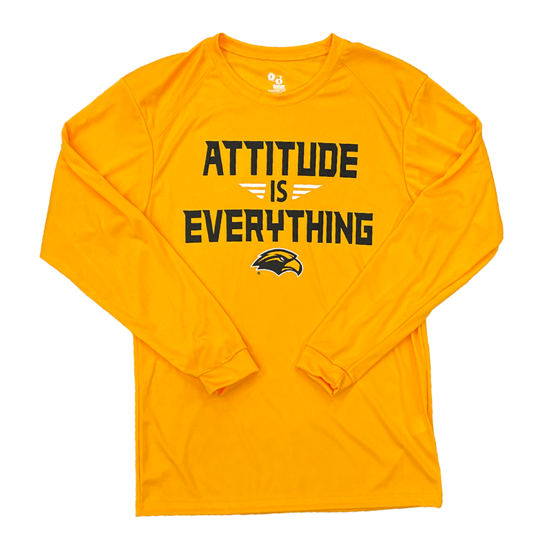 Badger Longsleeve "Attitude is Everything" Tee (SKU 1376918586)