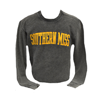 Pressbox Corded Campus Long Sleeve Crewneck