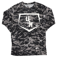 Badger Longsleeve Home Plate Digital Tee