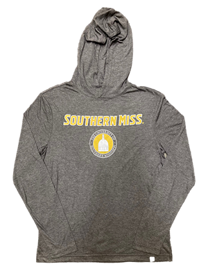 Southern Miss over USM Seal Long Sleeve Hoodie