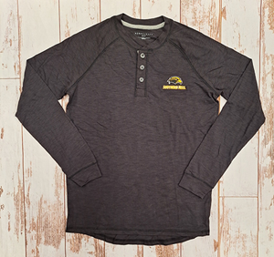 Boxercraft Eagle Head Henley Long Sleeve Tee