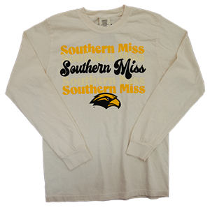 Image One Southern Miss Script Long Sleeve Shirt