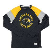 UnderArmor Longsleeve Southern Miss Golden Eagles Tri-Color Tee