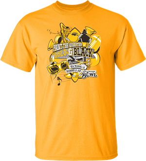 2025 New Orleans Bowl Paint the Quarter Tee