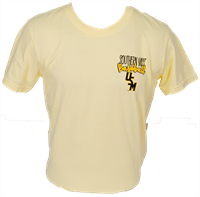 Comfort Colors Graphic on Back Southern Miss Baseball Short Sleeve Tee