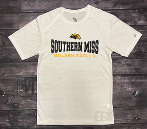 Southern Miss Golden Eagles Concave Font Short Sleeve Tee