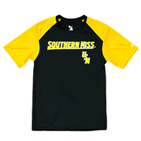 Southern Miss USM Gold Sleeves Tee