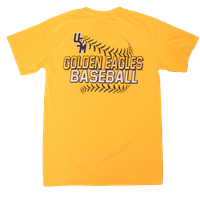 Comfort Colors Golden Eagles Baseball Laces Tee
