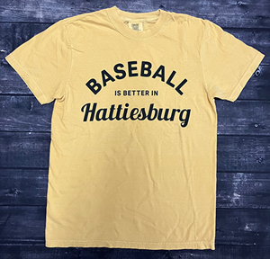 Baseball is Better in Hattiesburg Short Sleeve Shirt