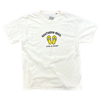 Southern Miss Life Is Good Sandals Tee