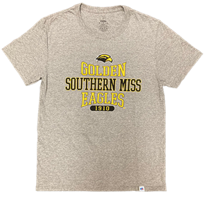 Russell Southern Miss Golden Eagles 1910 Short Sleeve Tee