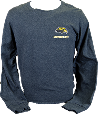 Russell Golden Eagle Head Front & Back Long Sleeve Tee