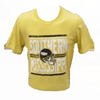 Russell Gold Helmet Logo Tee