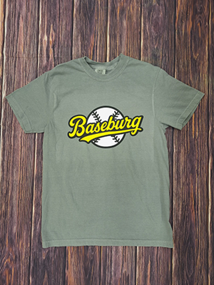 Deep South & Co Baseburg Gold Short Sleeve Tee