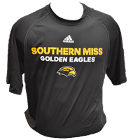Adidas Climalite Southern Miss New Eagle Head Short Sleeve Tee