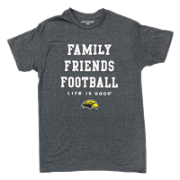 Blue 84 Family Friends Football Eagle Head Tee