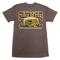 Hanes USM Football "The Rock" Tee
