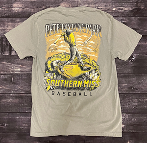 Southern Miss Baseball Pete Taylor Park Short Sleeve Shirt