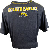 Colosseum Motormouth Southern Miss Football Golden Eagles Short Sleeve Tee